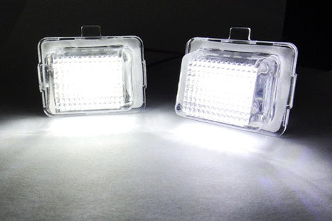 LED License Number Plate Light lamp OEM replacement kit Mercedes W204 W212 W221 C216
