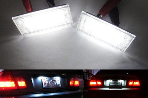 LED License Number Plate Light lamp OEM replacement kit BMW E46 4D 98-05