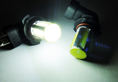 2 pieces of LUFFY 9006 HB4 High Power COB LED Light bulb 25W white