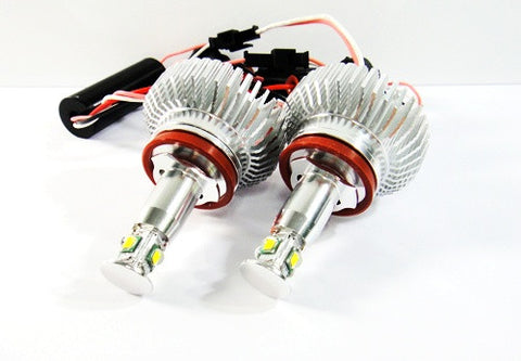 BMW Xenon white H8 32W CREE XP-G LED Angel Eyes / Halo Ring replacement Light / Lamp bulb