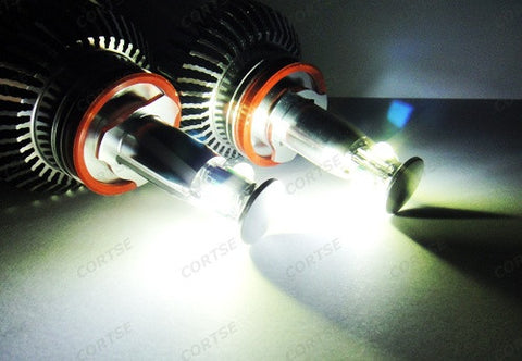 BMW Xenon white H8 32W CREE XP-G LED Angel Eyes / Halo Ring replacement Light / Lamp bulb