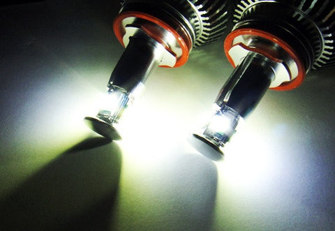 BMW Xenon white H8 32W CREE XP-G LED Angel Eyes / Halo Ring replacement Light / Lamp bulb