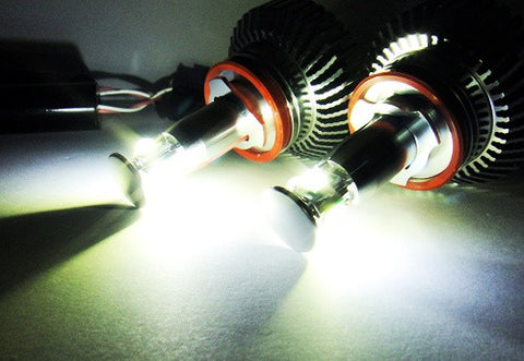 BMW Xenon white H8 32W CREE XP-G LED Angel Eyes / Halo Ring replacement Light / Lamp bulb