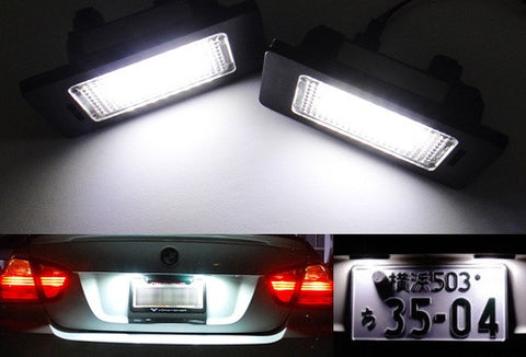 LED License Number Plate Light lamp OEM replacement kit BMW E90 E71 E70 E60 E39