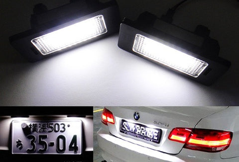 LED License Number Plate Light lamp OEM replacement kit BMW E90 E71 E70 E60 E39