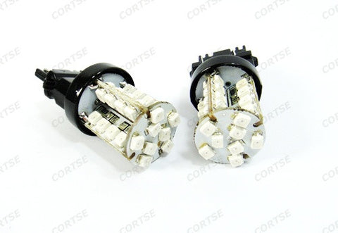 2 pieces of 40 SMD LED 182 3156 P27W 180 3157 3057 P27/7W Light bulb Red
