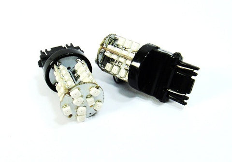 2 pieces of 40 SMD LED 182 3156 P27W 180 3157 3057 P27/7W Light bulb Red