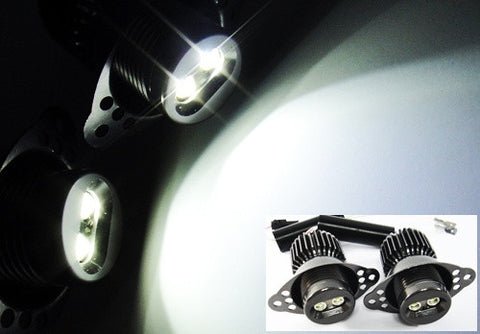 BMW xenon white 10W CREE LED Angel Eyes / Halo Ring replacement Light / Lamp bulb E90 E91