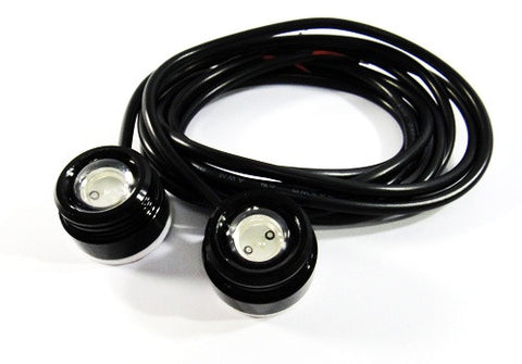 Universal 3W high power LED Eagle Eye kit Daytime Running Light DRL / Fog Lamp Amber