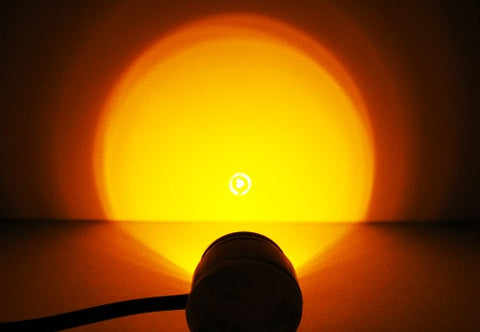 Universal 3W high power LED Eagle Eye kit Daytime Running Light DRL / Fog Lamp Amber