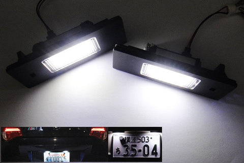 LED License Number Plate Light lamp OEM replacement kit BMW E63 F12 E89 F20