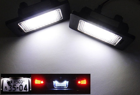 LED License Number Plate Light lamp OEM replacement kit BMW E90 E71 E70 E60 E39