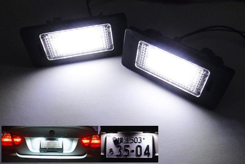 LED License Number Plate Light lamp OEM replacement kit BMW E90 E71 E70 E60 E39