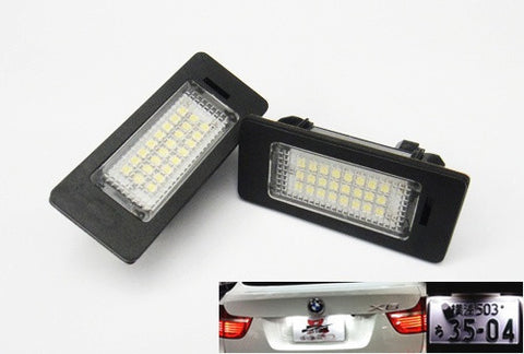 LED License Number Plate Light lamp OEM replacement kit BMW E90 E71 E70 E60 E39