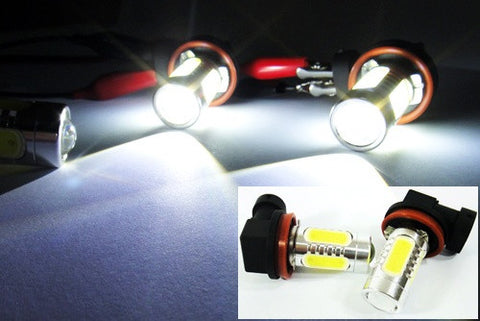 2 pieces of H11 H8 CREE LED Projector Light with 4 Plasma SMD LED 11W white