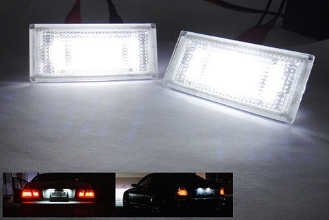 LED License Number Plate Light lamp OEM replacement kit BMW E46 2D 04-06