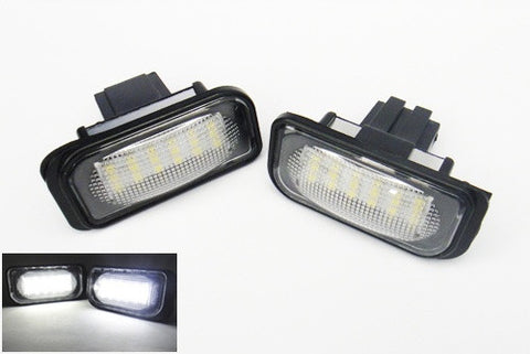 LED License Number Plate Light lamp OEM replacement kit Mercedes W203