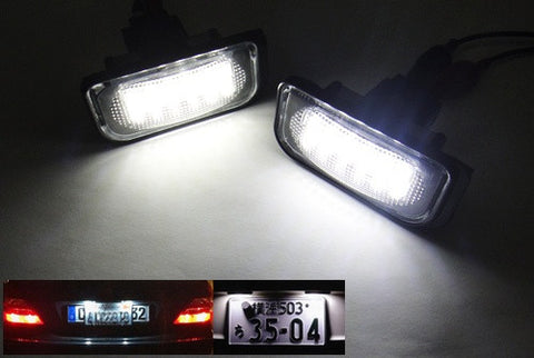 LED License Number Plate Light lamp OEM replacement kit Mercedes W203