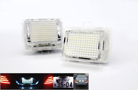 LED License Number Plate Light lamp OEM replacement kit Mercedes W204 W212 W221 C216