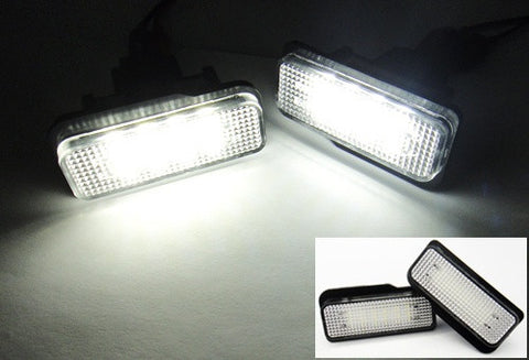 LED License Number Plate Light lamp OEM replacement kit Mercedes W211 W219 R171