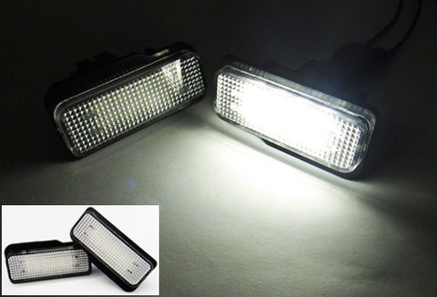 LED License Number Plate Light lamp OEM replacement kit Mercedes W211 W219 R171