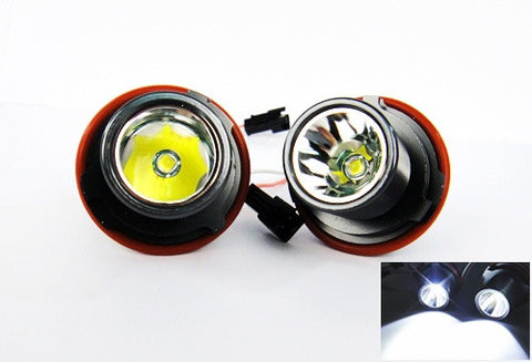 BMW xenon white 10W CREE LED Angel Eyes / Halo Ring replacement Light E39 E60 E63 E65 E53