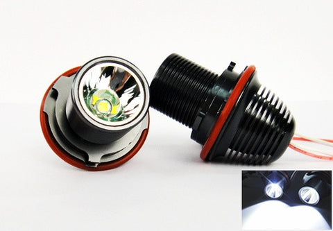 BMW xenon white 10W CREE LED Angel Eyes / Halo Ring replacement Light E39 E60 E63 E65 E53