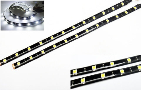 2 pieces of 12 High Power SMD LED Light strip 30cm white