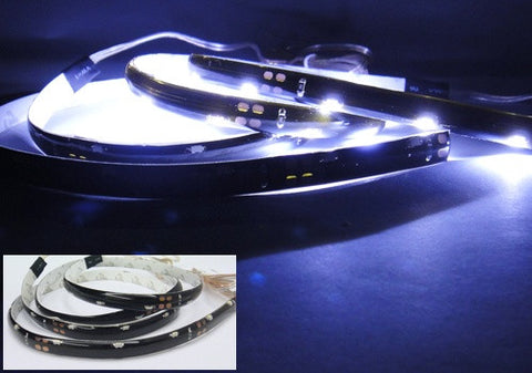 2 pieces of 20 SMD LED Side Shine / Side Glow Light strip white