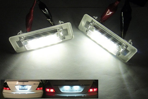 SAMSUNG LED License Number Plate Light lamp OEM replacement kit Mercedes W210 W202