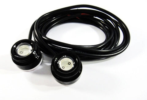 Universal 3W high power LED Eagle Eye kit Daytime Running Light DRL / Fog Lamp Green