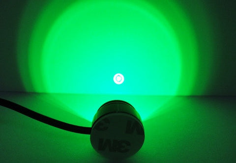 Universal 3W high power LED Eagle Eye kit Daytime Running Light DRL / Fog Lamp Green