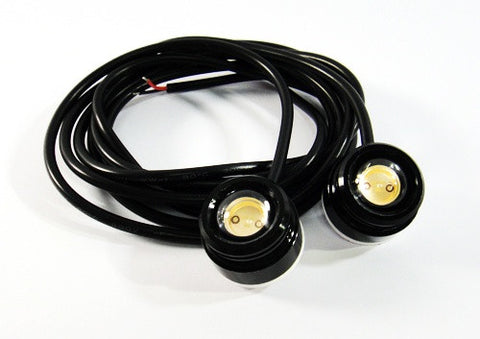 Universal 3W high power LED Eagle Eye kit Daytime Running Light DRL / Fog Lamp Purple