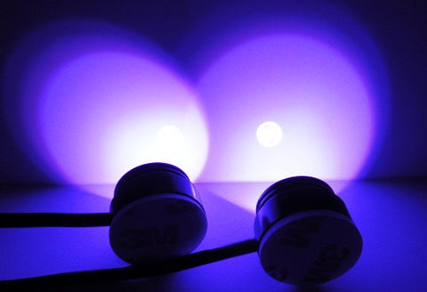 Universal 3W high power LED Eagle Eye kit Daytime Running Light DRL / Fog Lamp Purple