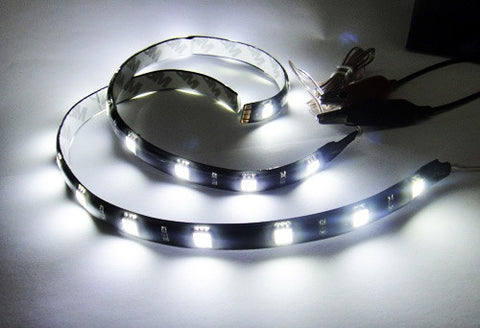 2 pieces of 12 High Power SMD LED Light strip 30cm white