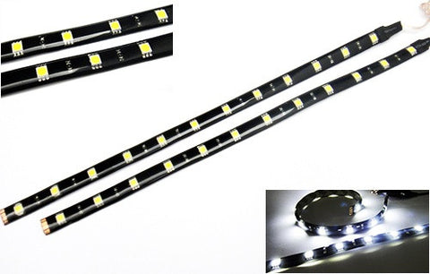 2 pieces of 12 High Power SMD LED Light strip 30cm white