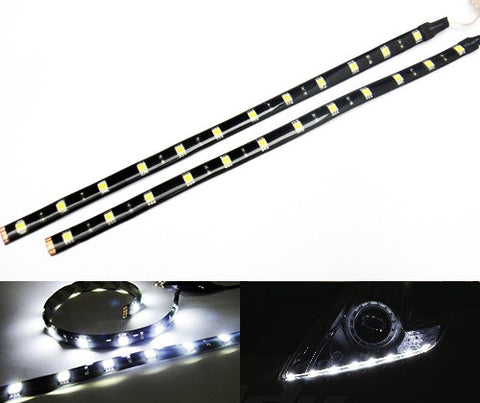 2 pieces of 12 High Power SMD LED Light strip 30cm white