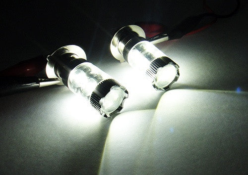 2 pieces of H6 BA20d 10x CREE XB-D LED Projector Headlight Light bulb 50W white