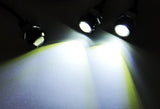 2 pieces of Universal 3W high power LED Bolt-On Screw Eagle Eye kit Backup Light DRL / Fog Lamp