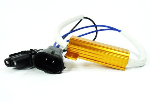 2 pieces of H11 H8 No Error Load Resistor Wiring Harness Adapter