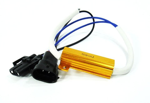 2 pieces of H11 H8 No Error Load Resistor Wiring Harness Adapter