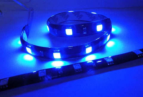 2 pieces of 12 High Power SMD LED Light strip 30cm Blue