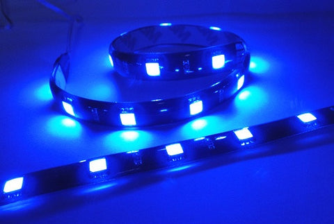 2 pieces of 12 High Power SMD LED Light strip 30cm Blue