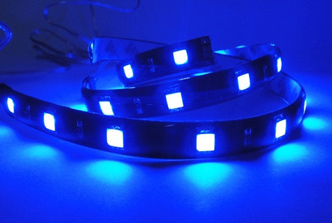 2 pieces of 12 High Power SMD LED Light strip 30cm Blue