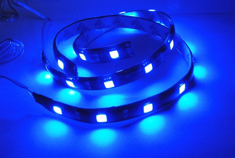 2 pieces of 12 High Power SMD LED Light strip 30cm Blue