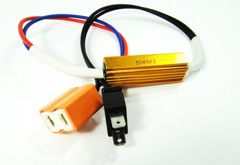 2 pieces of H7 (499) No Error Load Resistor Wiring Harness Adapter