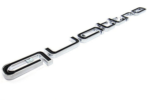 Audi Quattro RS6 Style Logo Badge Grille Emblem Chrome