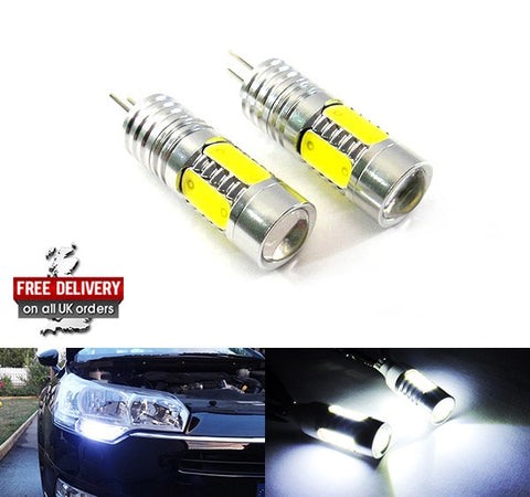 2 pieces of HP24W G4 High Power LED Projector Light bulb with Plasma SMD LED 7.5W white