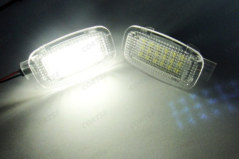LED Luggage Compartment Courtesy Footwell Door Light Interior OEM replacement kit Mercedes