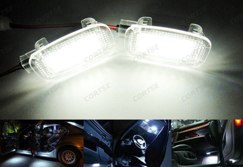 LED Luggage Compartment Courtesy Footwell Door Light Interior OEM replacement kit Mercedes